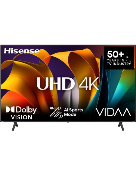 55A6N 139,7 cm (55") 4K Ultra HD Smart TV Wifi Negro 300 cd / m²