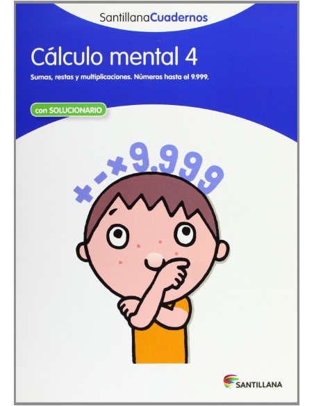 Calculo mental 4 Educacion Primaria Cuaderno