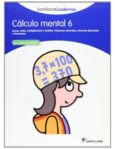 Calculo mental 6 Educacion Primaria Cuaderno