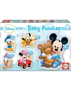 Mickey baby puzzles5 PUZZLES 345 PZAS