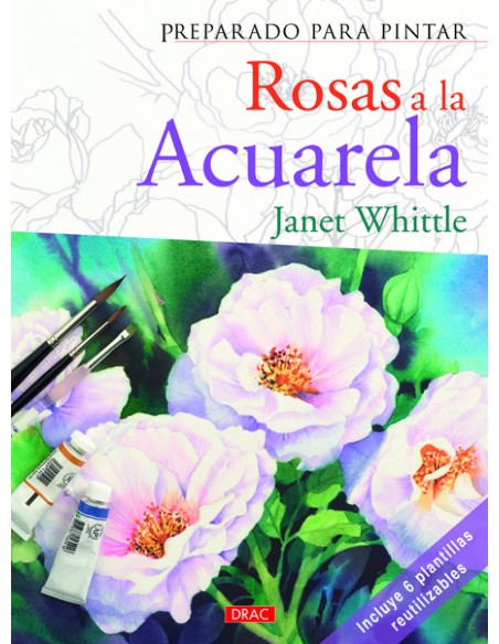 Preparado para pintar rosas a la acuarela