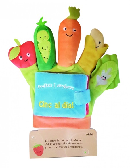 LLIBRE GUANT Fruites i verdures Cinc al dia