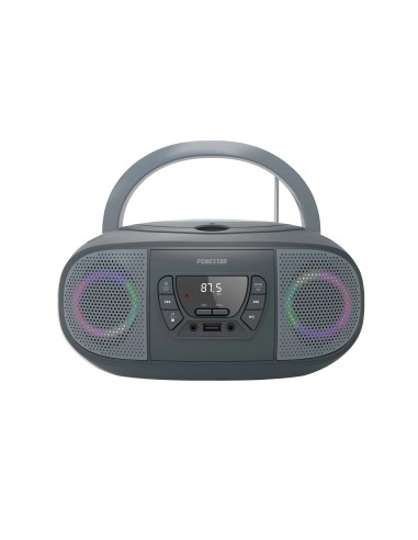BOOM-GO-G reproductor de CD Reproductor de CD portátil Gris