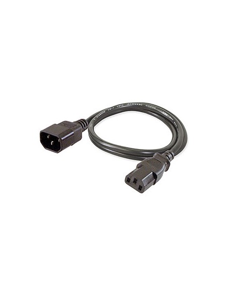 CAB C13 C14 2M cable de transmision Negro C13 acoplador C14 acoplador