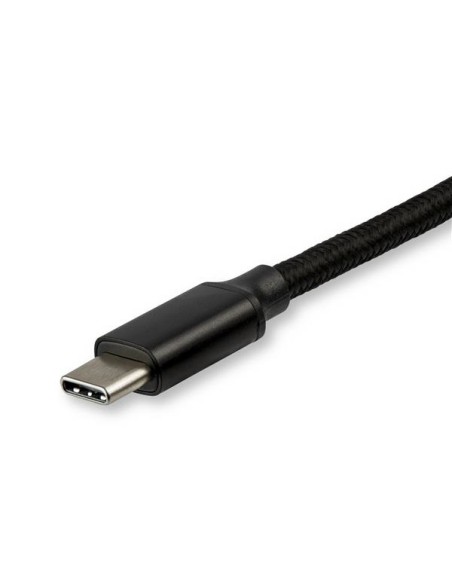 Caja USB 3.1 (10Gbps) USB-C para SSD M.2 SATA - Caja Externa Portátil para Disco USB Tipo C - de Aluminio