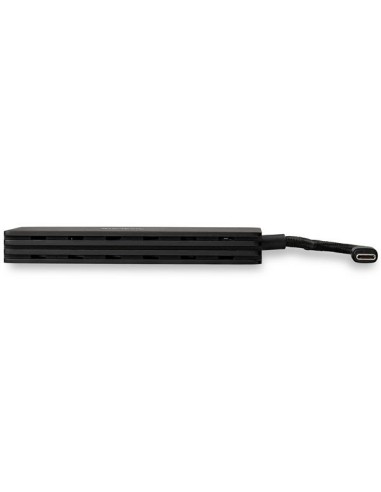 Caja USB 3.1 (10Gbps) USB-C para SSD M.2 SATA - Caja Externa Portátil para Disco USB Tipo C - de Aluminio