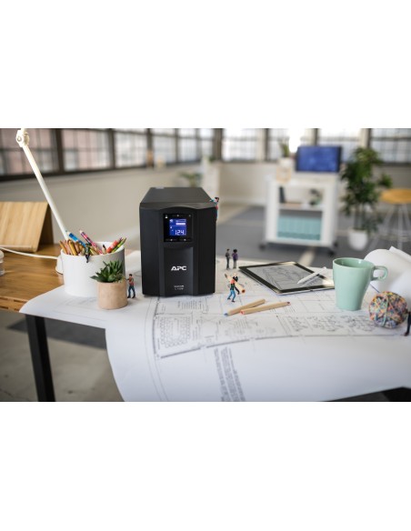 SMC1500IC sistema de alimentación ininterrumpida (UPS) Línea interactiva 1,5 kVA 900 W 8 salidas AC