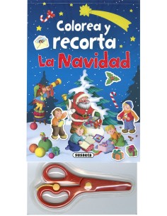 Colorea y recorta la Navidad