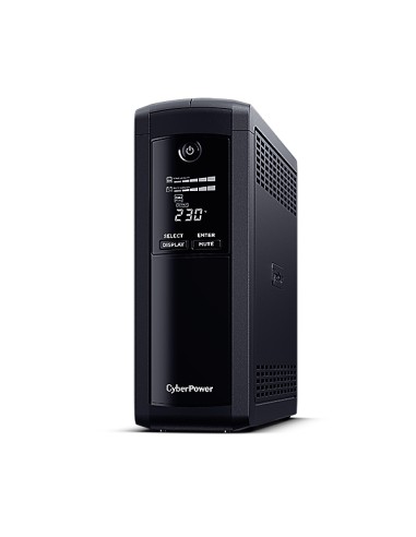 VP1200ELCD sistema de alimentación ininterrumpida (UPS) Línea interactiva 1,2 kVA 720 W 5 salidas AC