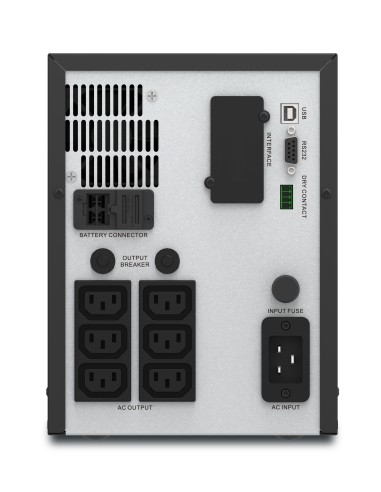 Easy UPS SMV sistema de alimentación ininterrumpida (UPS) Línea interactiva 3 kVA 2100 W 6 salidas AC