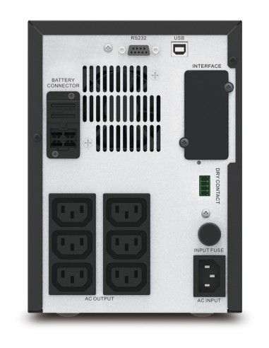 Easy UPS SMV sistema de alimentación ininterrumpida (UPS) Línea interactiva 0,75 kVA 525 W 6 salidas AC