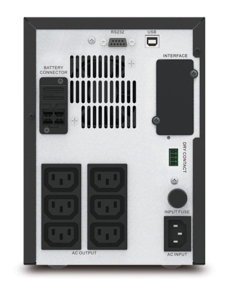 Easy UPS SMV sistema de alimentación ininterrumpida (UPS) Línea interactiva 0,75 kVA 525 W 6 salidas AC
