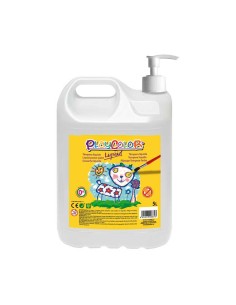 GARRAFA TEMPERA LIQ. PLAYCOLOR BASIC 5L BLANCO