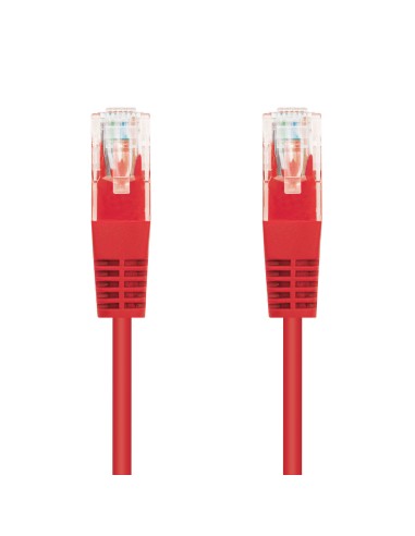10.20.0400-R cable de red Rojo 0,5 m Cat6e U/UTP (UTP)