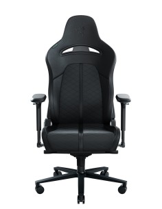 Enki Silla para videojuegos de PC Asiento acolchado Negro