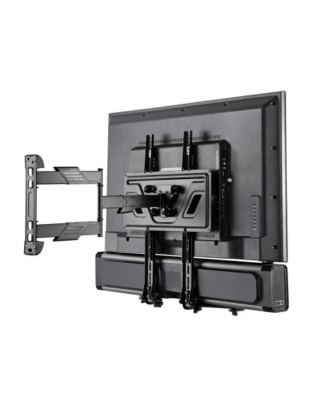Soporte Universal para Barra de Sonido, Negro