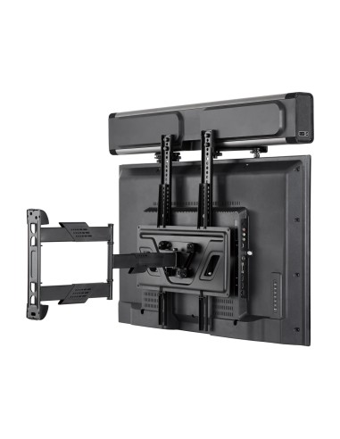 Soporte Universal para Barra de Sonido, Negro