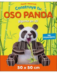 Construye tu oso panda gigante en 3D