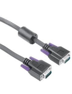 Video Connecting Cable 15-pin HDD Plug - 15-pin HDD Plug, 10 m cable VGA VGA (D-Sub) Negro
