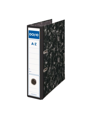 09120 carpeta de cartón Folio Negro