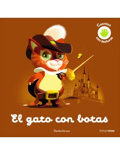 El gato con botas Cuento con texturas