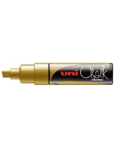 ChalkGlass PWE-8K marcador de tiza Cincel Oro 1 pieza(s)