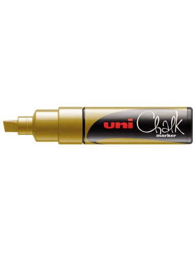 ChalkGlass PWE-8K marcador de tiza Cincel Oro 1 pieza(s)