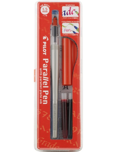 Parallel Pen pluma fuente Negro, Rojo 1 pieza(s)