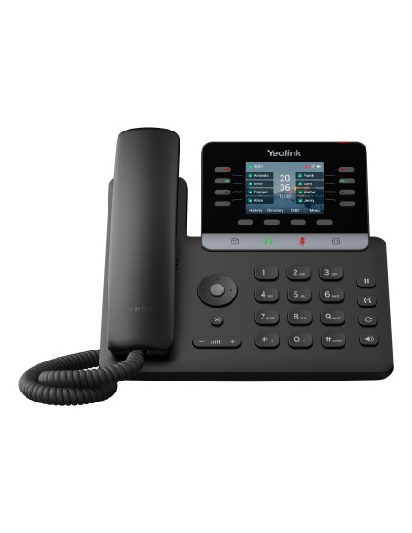 T73U teléfono IP Negro LCD