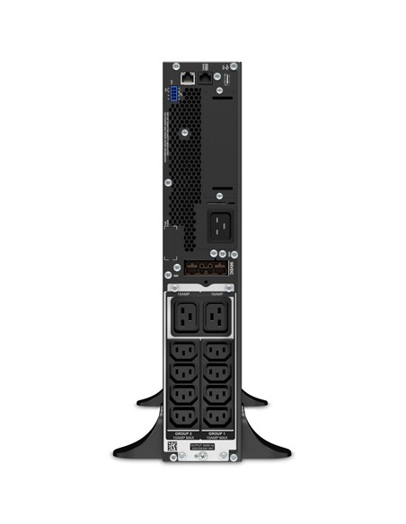 SRT3000XLI sistema de alimentación ininterrumpida (UPS) Doble conversión (en línea) 3 kVA 2700 W 10 salidas AC