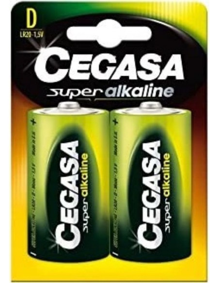 BLISTER 2 PILAS CEGASA SUPER ALC LR20