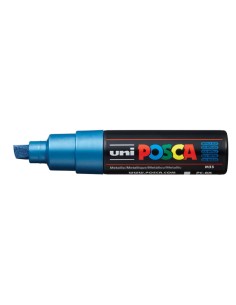 POSCA PC-8K Azúl Metálico