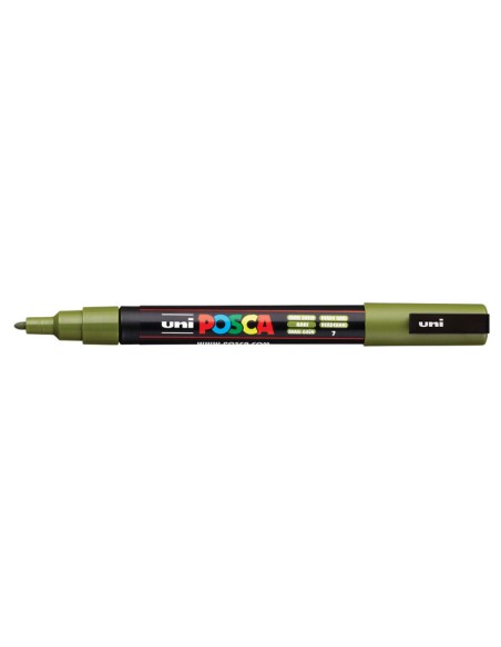 POSCA PC-3M Verde Caqui