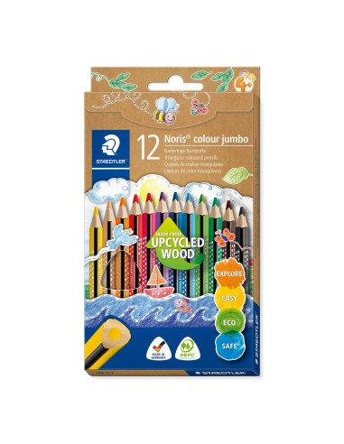 Noris Colour Jumbo Multicolor 12 pieza(s)