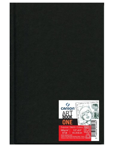 Art Book One Bloc de hojas de papel para bellas artes 100 hojas