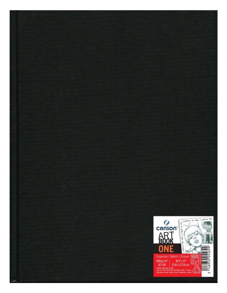 Art Book One Bloc de hojas de papel para bellas artes 100 hojas