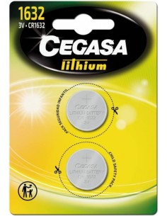 BLISTER PILA CEGASA LITIO BOTON CR1632 3V BT BL2