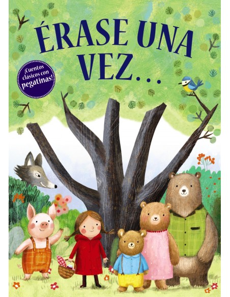 Erase una vez Cuento con pegatinas