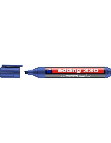 330 marcador permanente Punta de cincel Azul 1 pieza(s)
