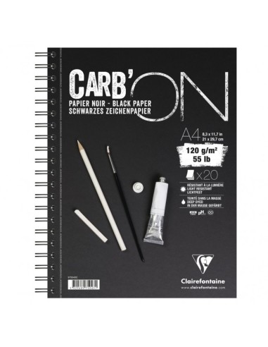 3329689750431 papel decorativo Bloc de hojas de papel para bellas artes 20 hojas