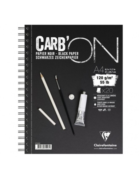 3329689750431 papel decorativo Bloc de hojas de papel para bellas artes 20 hojas