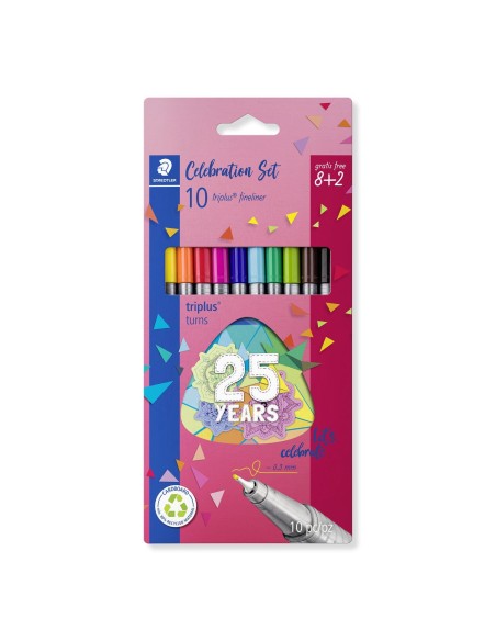 triplus fineliner 334 rotulador de punta fina 10 pieza(s)