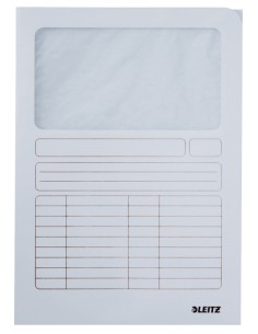 39500001 carpeta Cartón Blanco A4