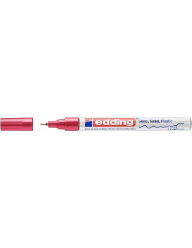 780 marcador permanente Fibre tip Rojo 1 pieza(s)