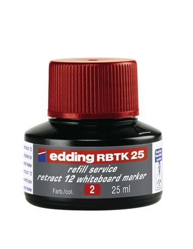 RBTK 25 recambio para marcador Rojo 25 ml 1 pieza(s)