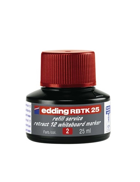 RBTK 25 recambio para marcador Rojo 25 ml 1 pieza(s)