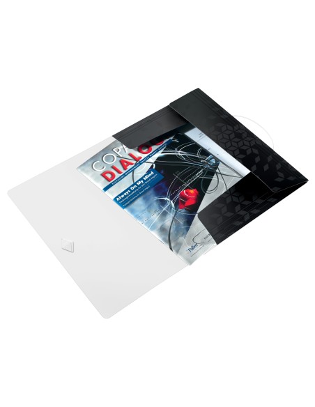 45990095 carpeta Polipropileno (PP) Negro A4