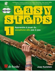 Easy steps 1 saxophone alto