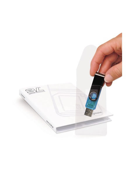 510250 funda para tarjeta de memoria 1 tarjetas Polipropileno (PP) Transparente