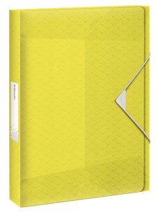 626257 caja archivador 200 hojas Amarillo Polipropileno (PP)